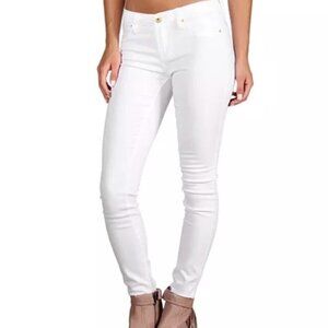Kate Spade Jeans Perry Street Play Hooky White Denim, Size 26